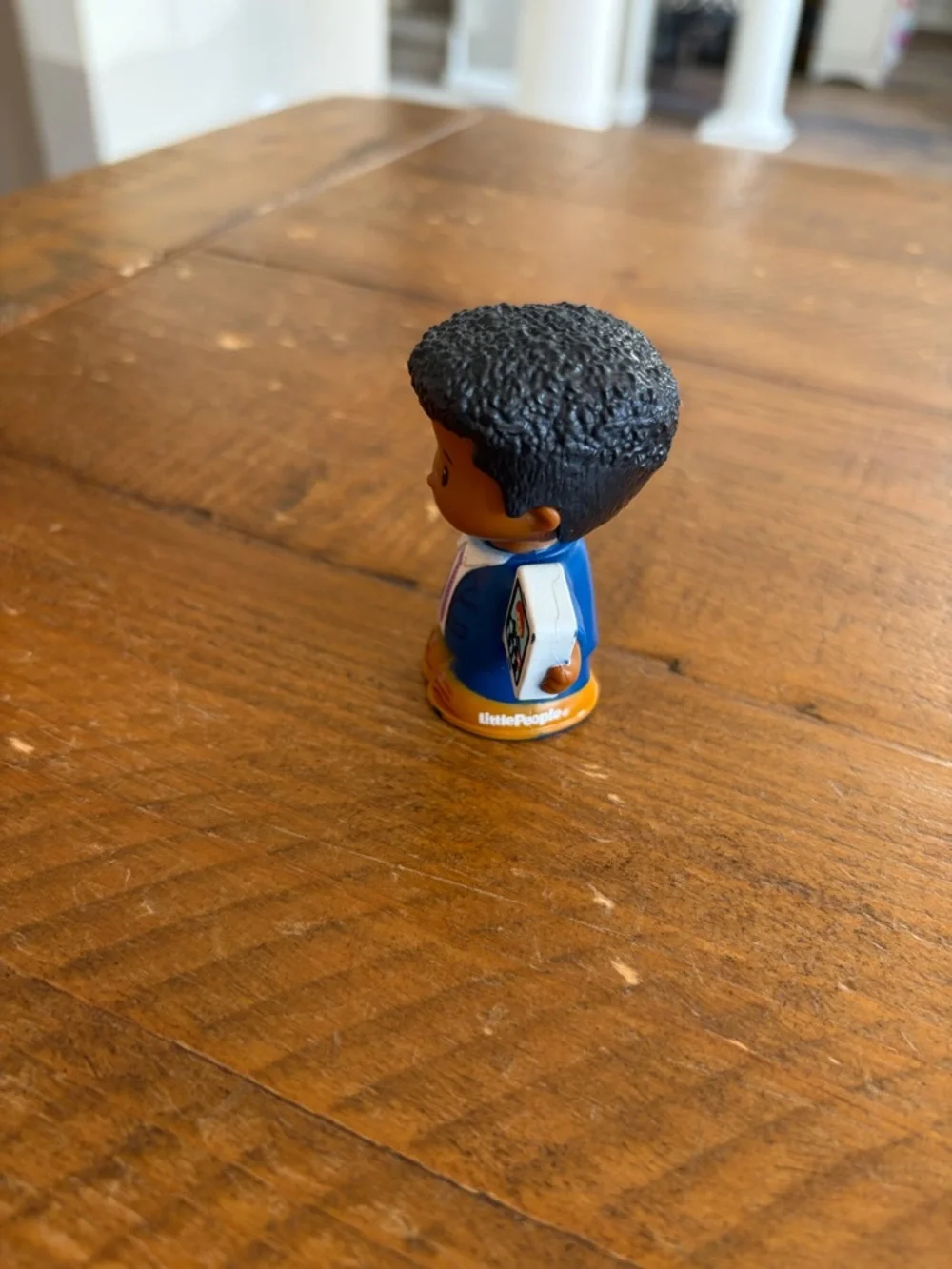 Fisher Price Little People dad with smartphone as is